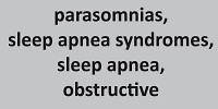 Parasomnias and obstructive sleep apnea syndrome: in search for a parasomnia evaluating tool appropriate for OSAS screening