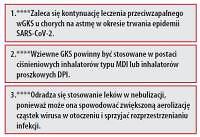 Position statement of expert panel of the Polish Allergology Society on the management of patients with bronchial asthma and allergic diseases during SARS-Cov-2 pandemics