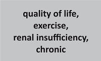 Patient-reported outcomes: association between physical activity and quality of life in patients with chronic kidney disease
