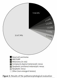 The report and analysis concerning the usefulness
of basic telemedicine tools in the skin cancer diagnostic
screening process during COVID-19 pandemics