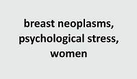 Perceived stress and its socio-demographic predictors
in Iranian women receiving treatment for breast cancer