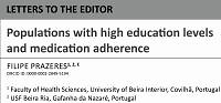 Populations with high education levels and medication adherence
