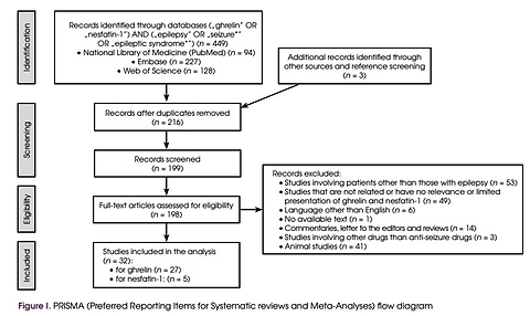 Exploring the roles of ghrelin and nesfatin-1 as potential biomarkers in human epilepsy: a systematic review