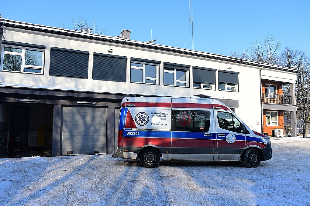 Wyremontowano stację pogotowia w Tychach