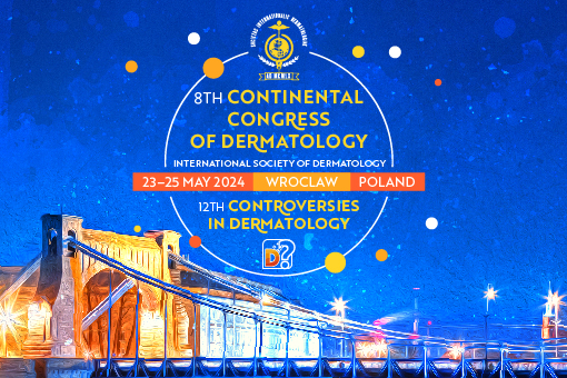 Znamy program 8 th Continental Congress of Dermatology International Society of Dermatology with 12 th Controversies in Dermatology