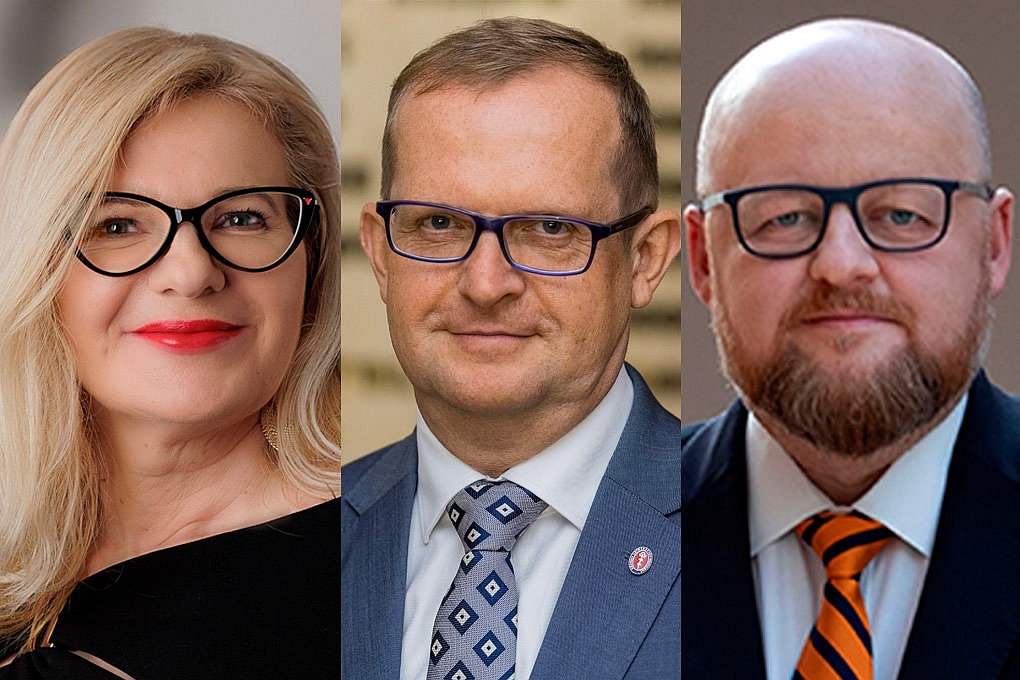 Troje kandydatów na rektora