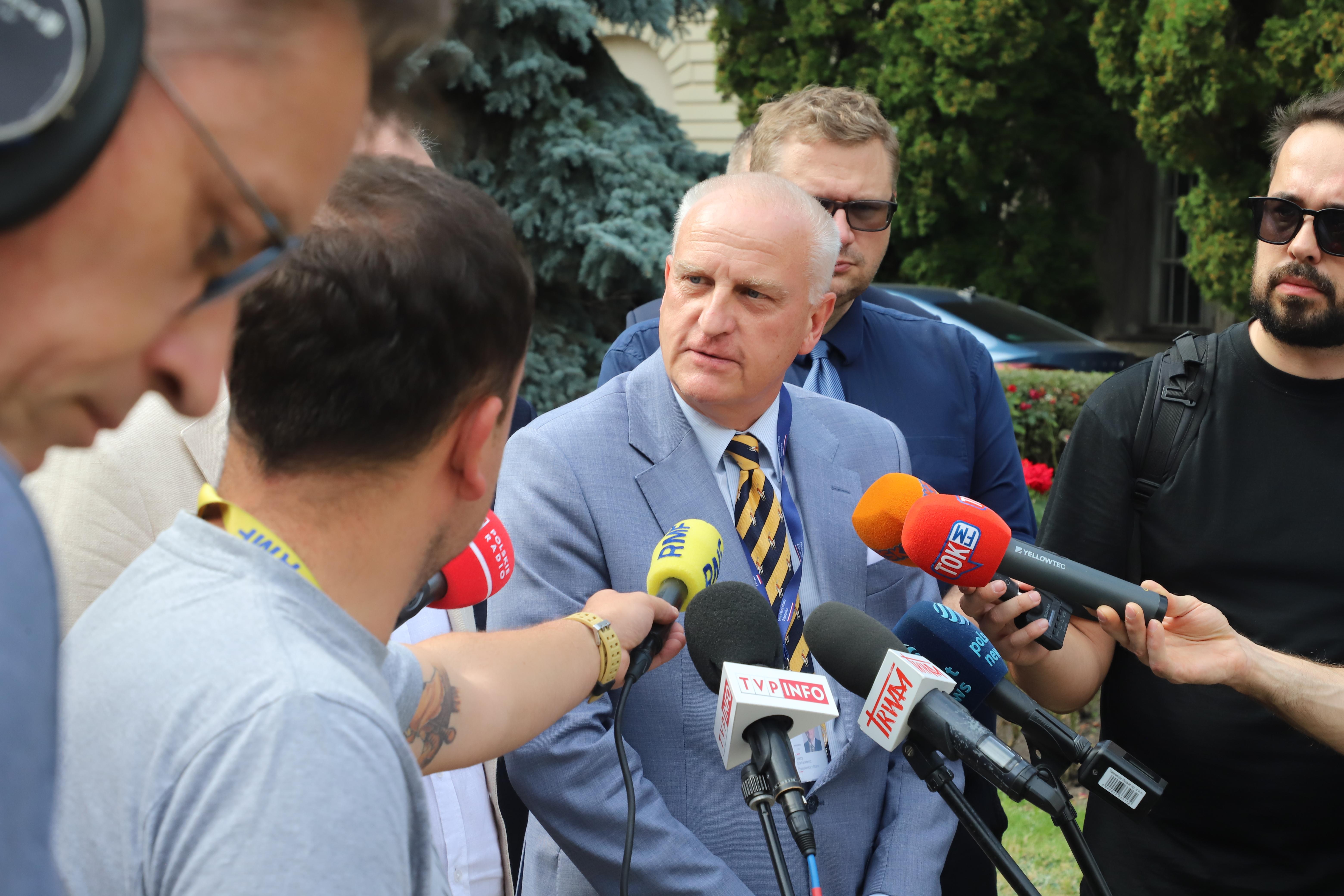 W resorcie zdrowia odbyło się spotkanie z przedstawicielami OZPSP