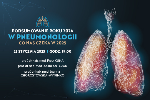 Podsumowanie roku 2024 w pneumonologii – webinar
