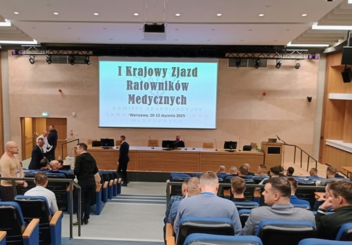 Mateusz Komza prezesem samorządu ratowników medycznych