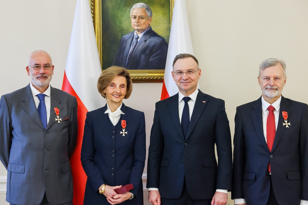 Prezydent uhonorował członków Rady do spraw Ochrony Zdrowia