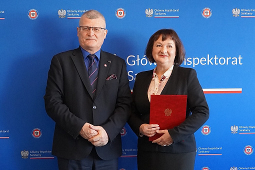 Główny Inspektorat Sanitarny/Paweł Grzesiowski i Anna Matejuk