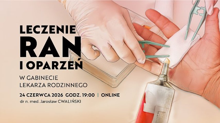 Webinar „Leczenie ran i...