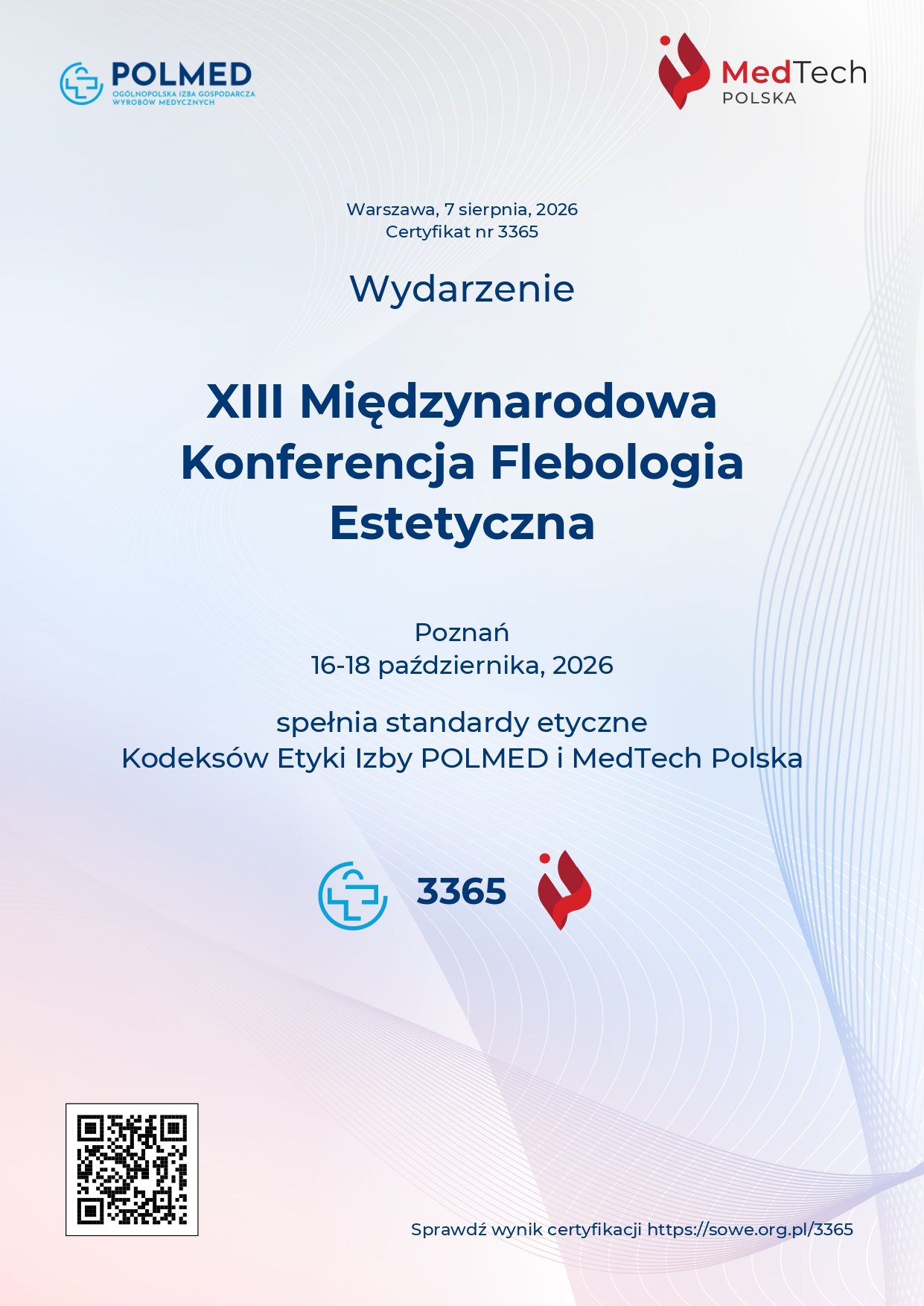 Certyfikat SOWE