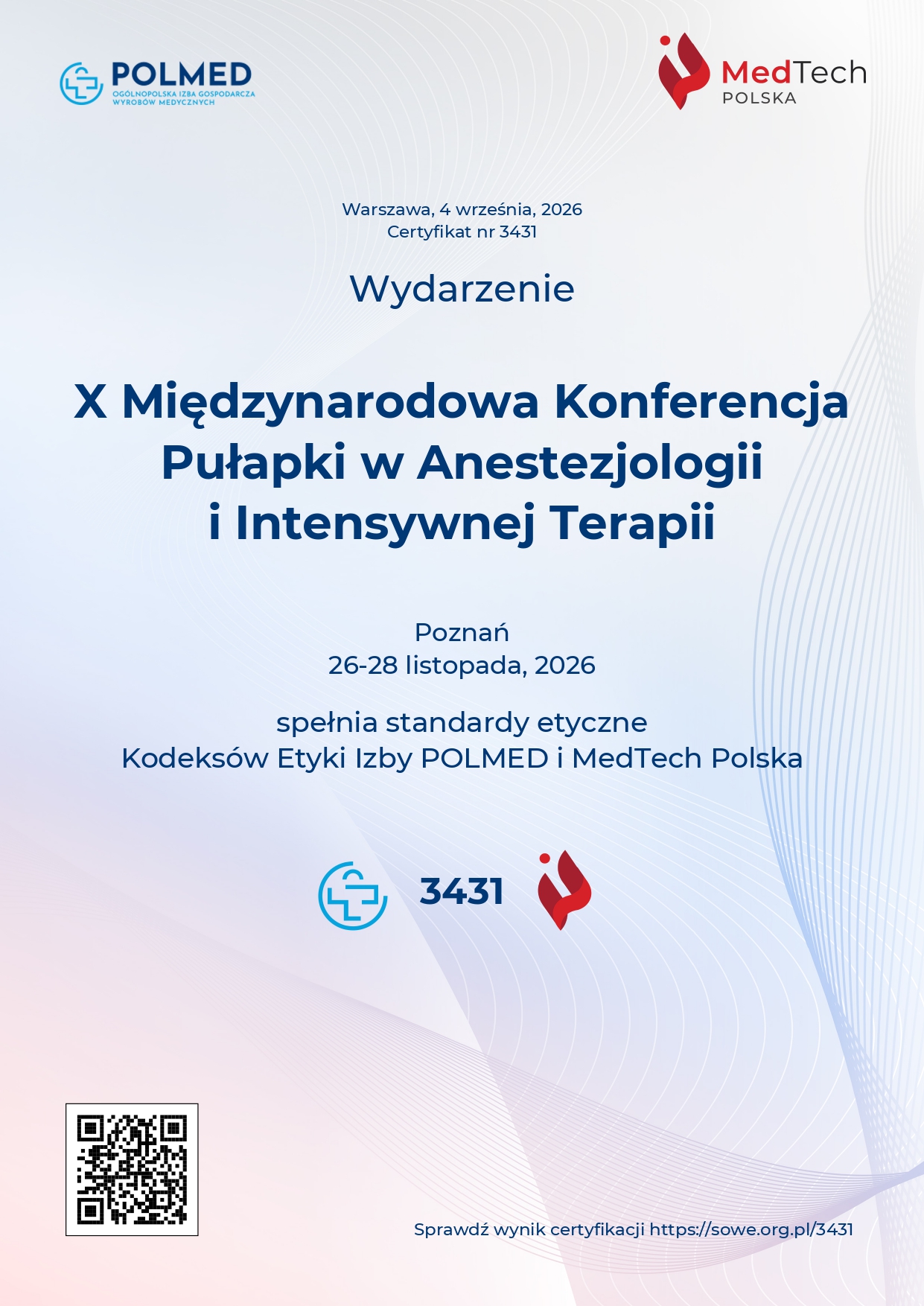 Certyfikat INFARMA